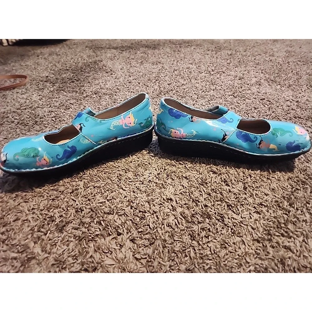 NEW Alegria‎ Girls 4 Mermaids Marie Jane Vinca Shoes Comfort Support. See Photos
